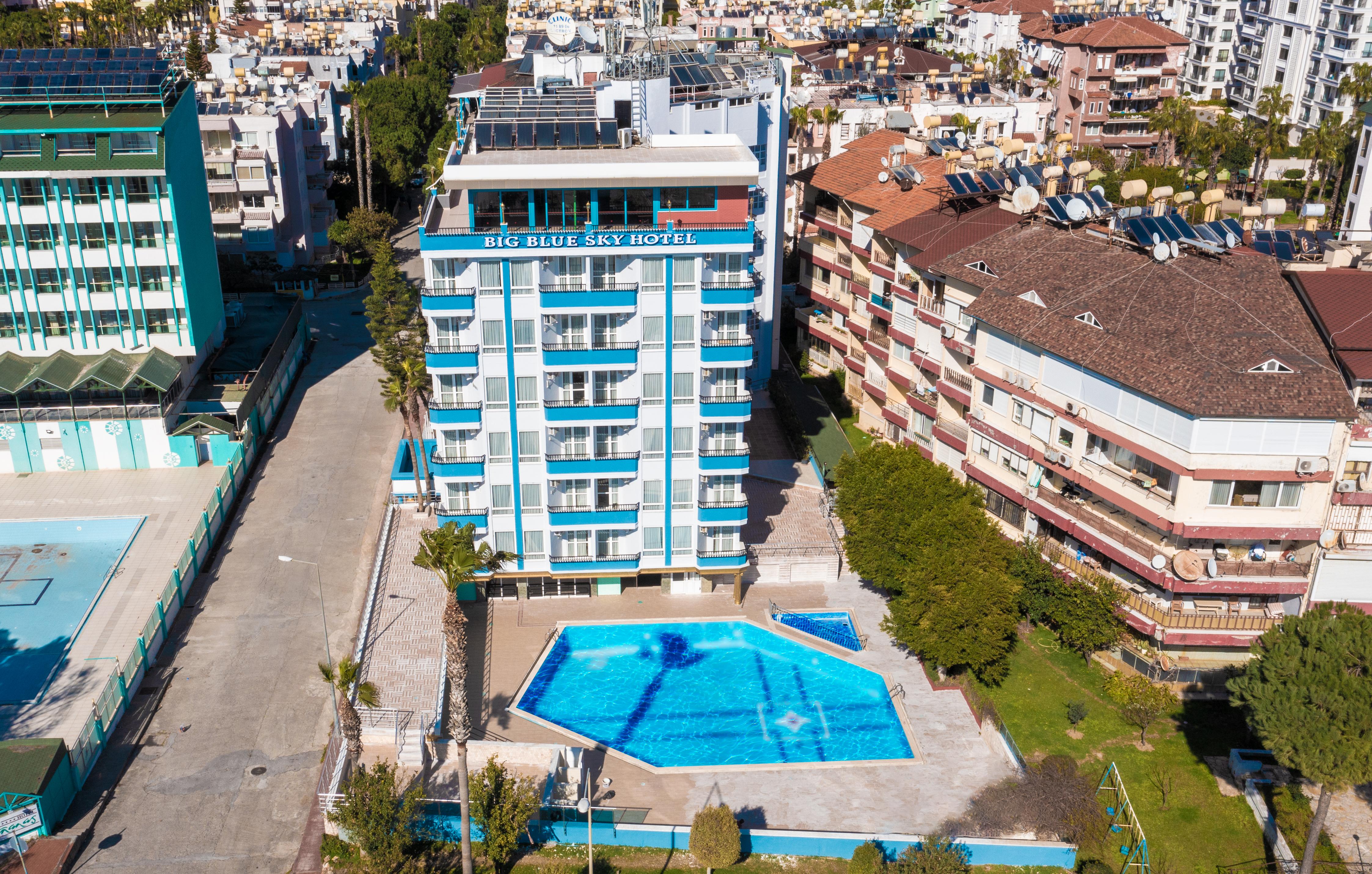 Hotell Big Blue Sky